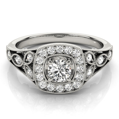 Round Engagement Ring M84830
