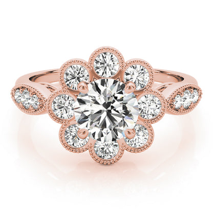 Round Engagement Ring M84841