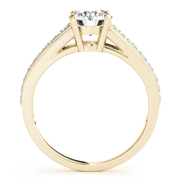 Round Engagement Ring M84845-1/2
