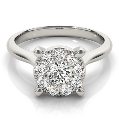 Round Engagement Ring M84850-A