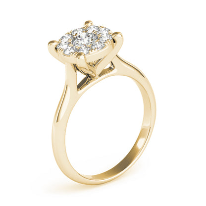 Round Engagement Ring M84850-A