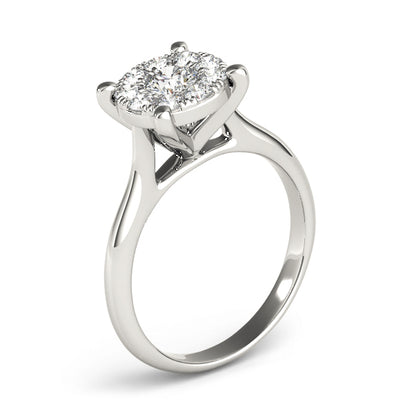 Round Engagement Ring M84850-A