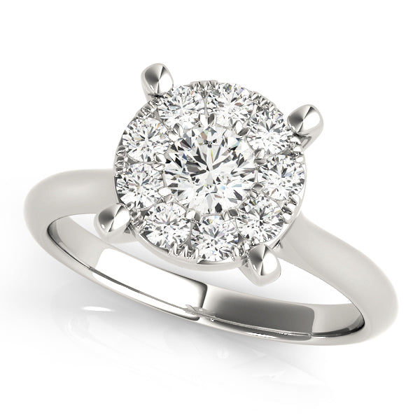 Round Engagement Ring M84850-A