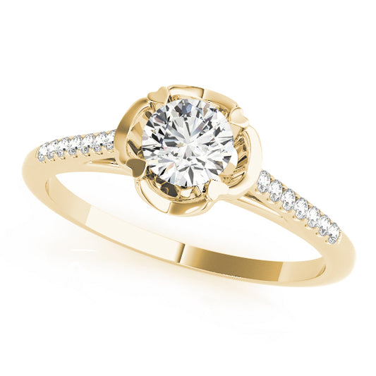 Round Engagement Ring M84878