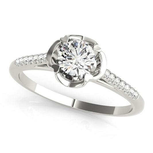 Round Engagement Ring M84878
