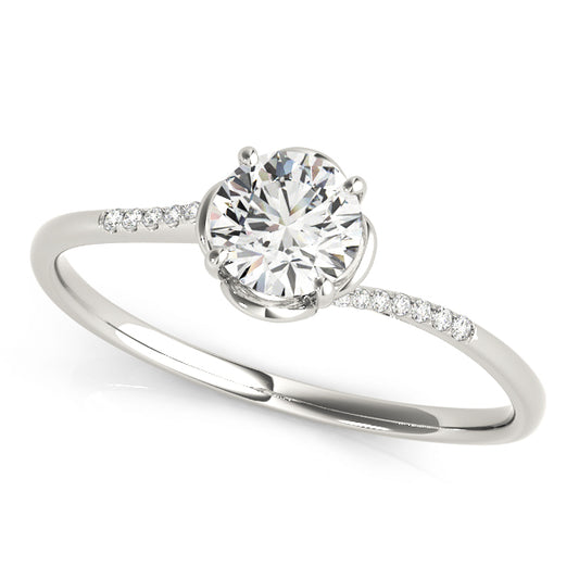 Round Engagement Ring M84881