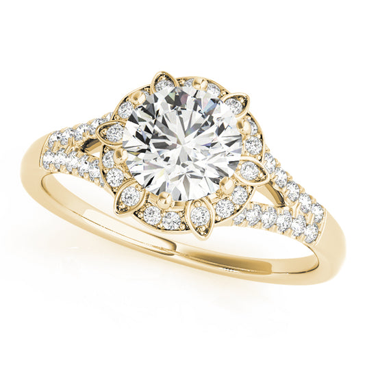 Round Engagement Ring M84882