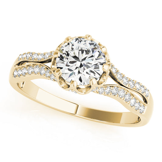 Round Engagement Ring M84886