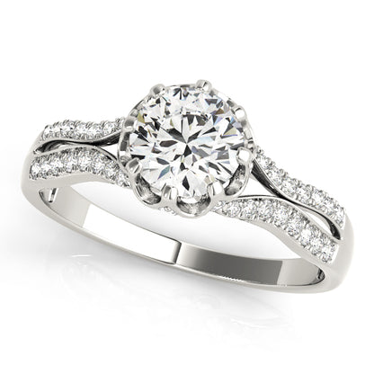 Round Engagement Ring M84886