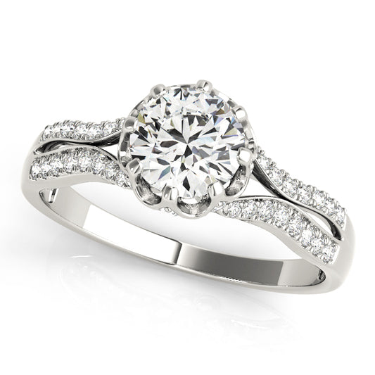 Round Engagement Ring M84886