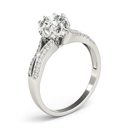 Round Engagement Ring M84886