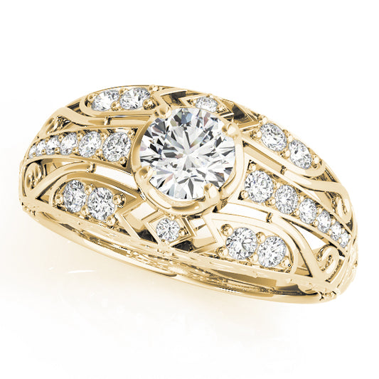 Round Engagement Ring M84889