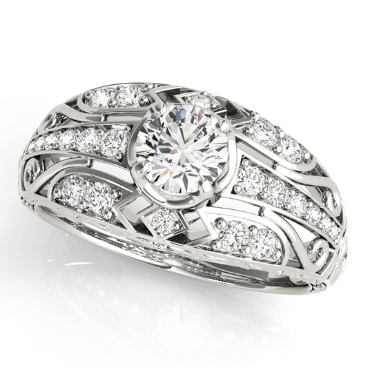 Round Engagement Ring M84889