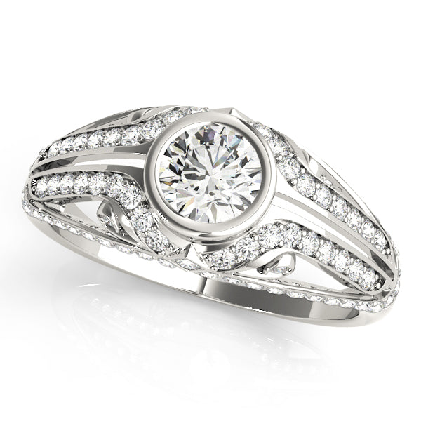 Round Engagement Ring M84892