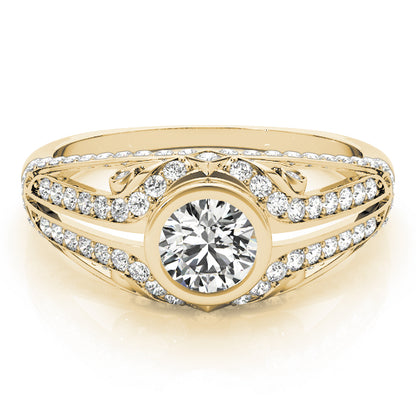 Round Engagement Ring M84892