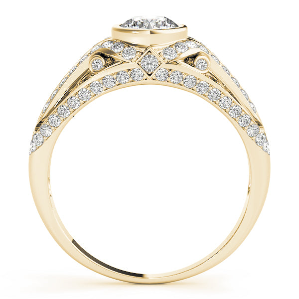 Round Engagement Ring M84892
