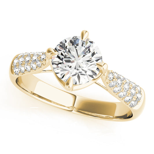 Round Engagement Ring M84894