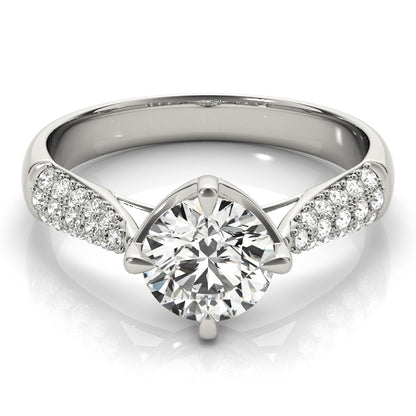 Round Engagement Ring M84894