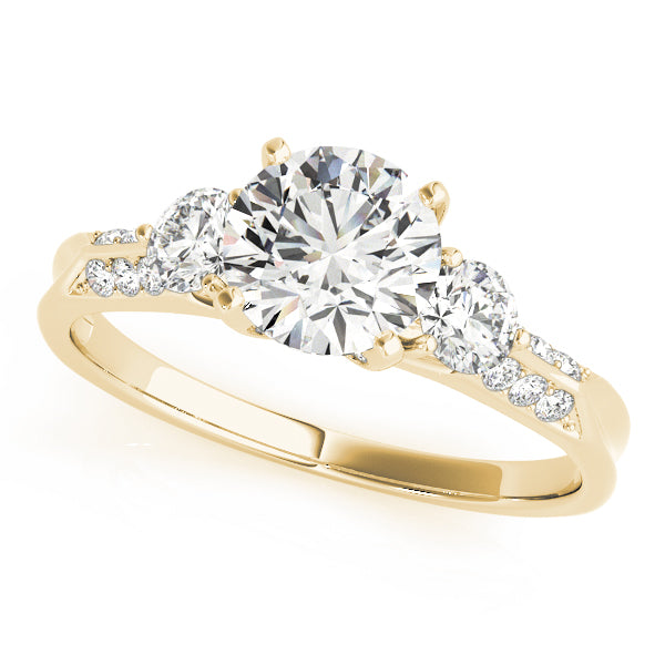 Round Engagement Ring M84895
