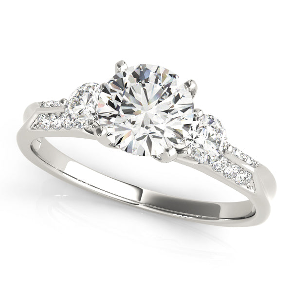 Round Engagement Ring M84895