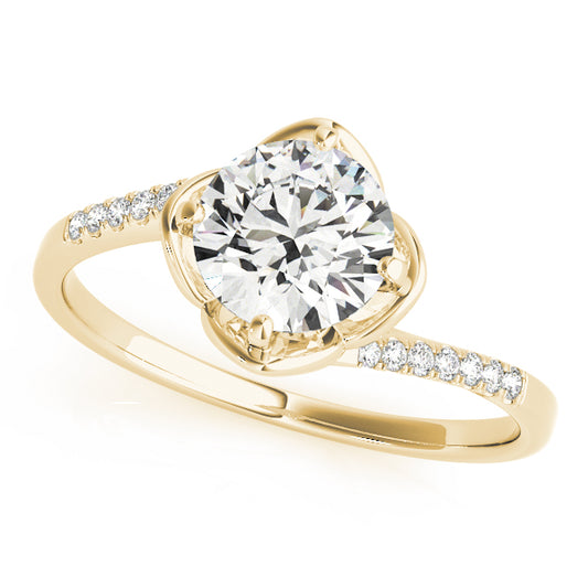 Round Engagement Ring M84896