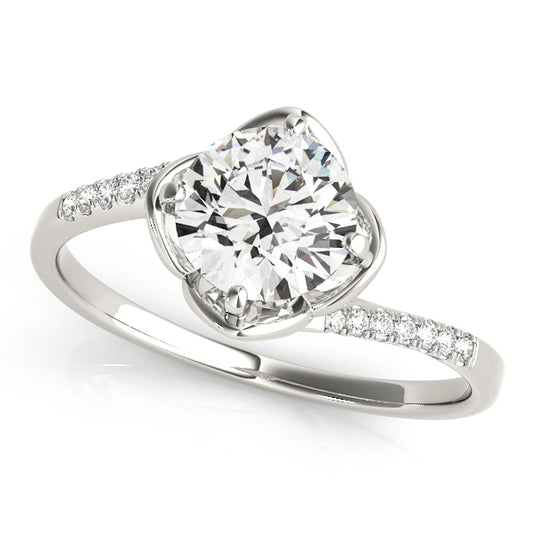 Round Engagement Ring M84896