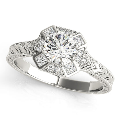 Round Engagement Ring M84897-1