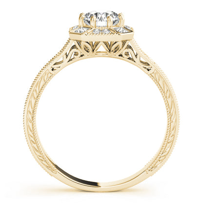 Round Engagement Ring M84897-1