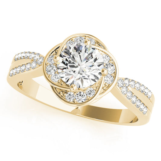 Round Engagement Ring M84899
