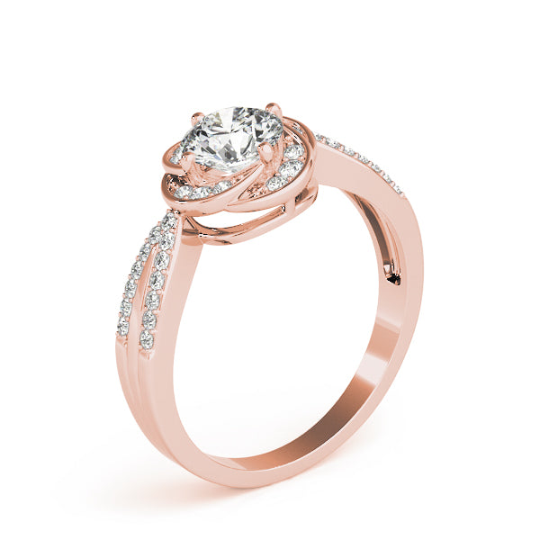 Round Engagement Ring M84899