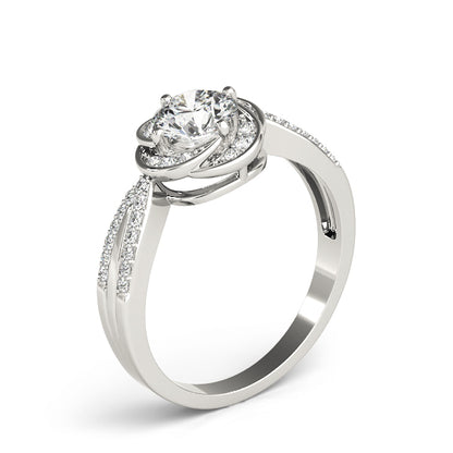 Round Engagement Ring M84899