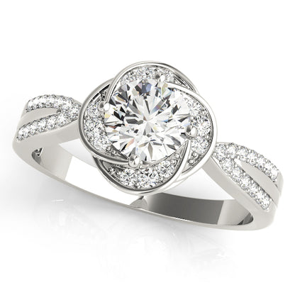 Round Engagement Ring M84899