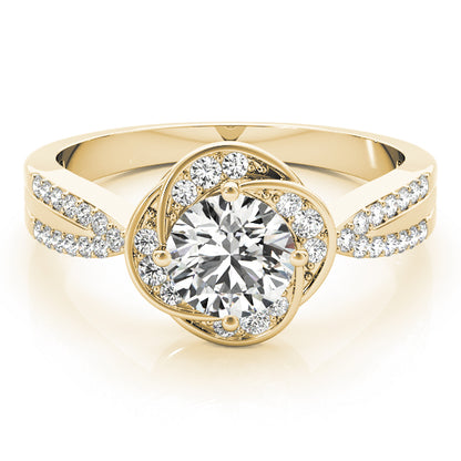 Round Engagement Ring M84899