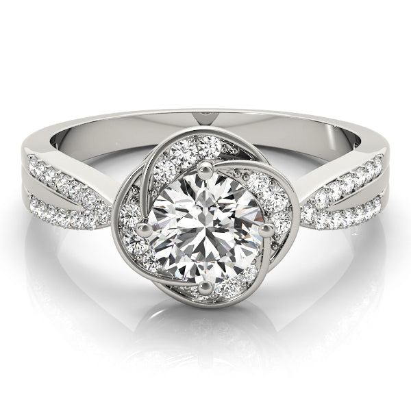 Round Engagement Ring M84899