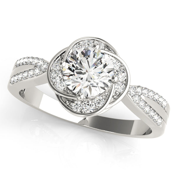 Round Engagement Ring M84899