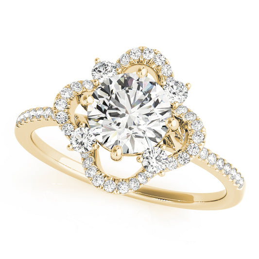 Round Engagement Ring M84901