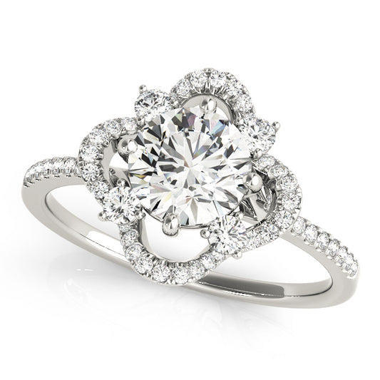 Round Engagement Ring M84901