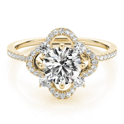 Round Engagement Ring M84901