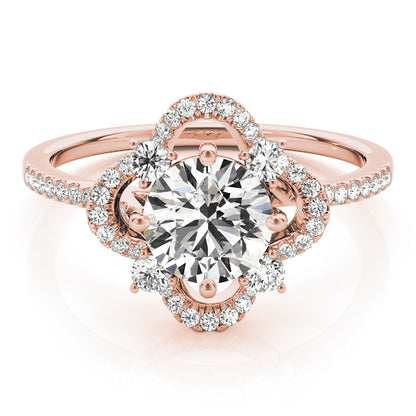 Round Engagement Ring M84901