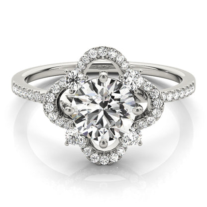 Round Engagement Ring M84901