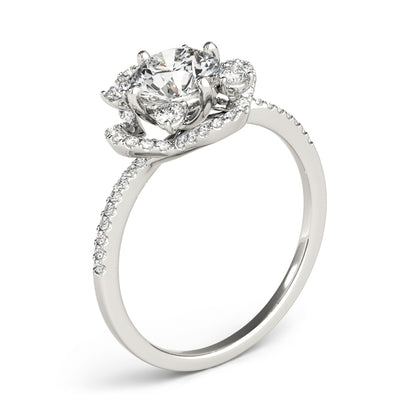 Round Engagement Ring M84901