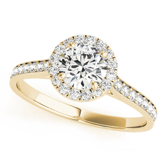 Round Engagement Ring M84902