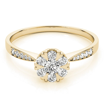 Round Engagement Ring M84904
