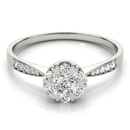 Round Engagement Ring M84904