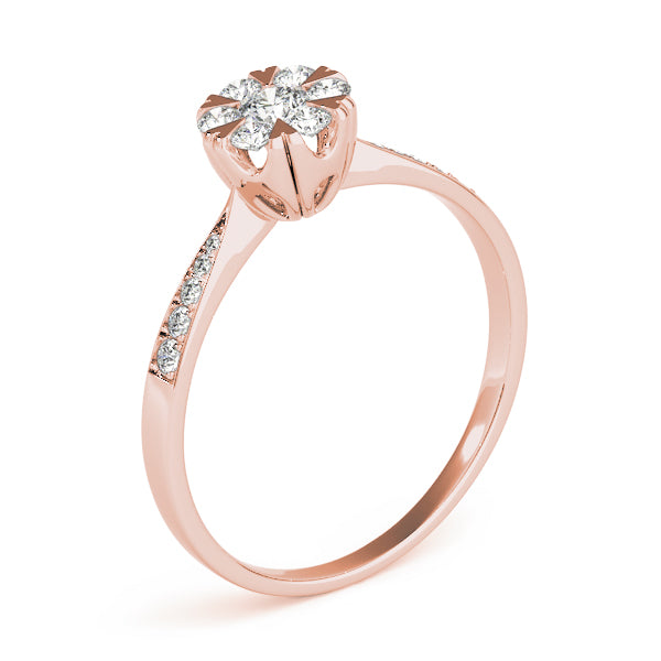 Round Engagement Ring M84904