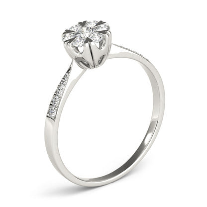 Round Engagement Ring M84904