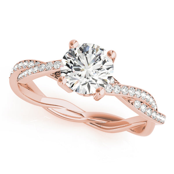 Round Engagement Ring M84905