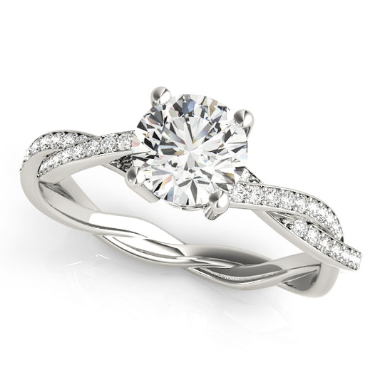 Round Engagement Ring M84905