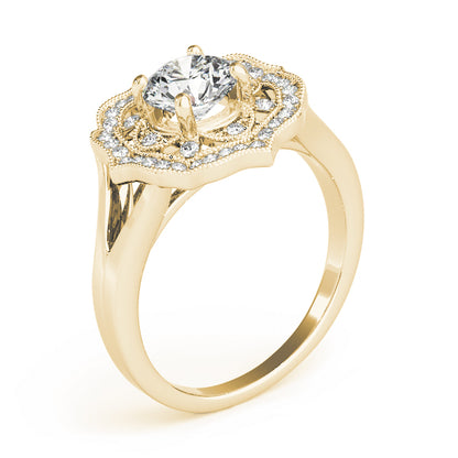 Round Engagement Ring M84911