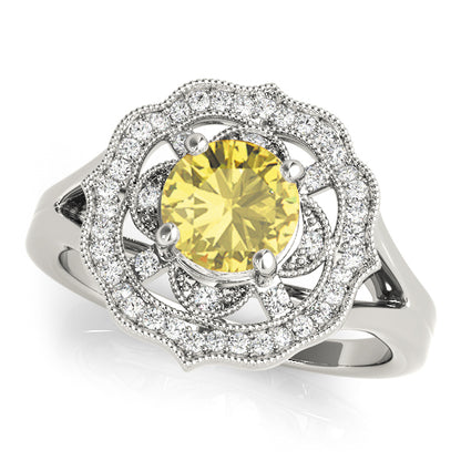 Round Engagement Ring M84911
